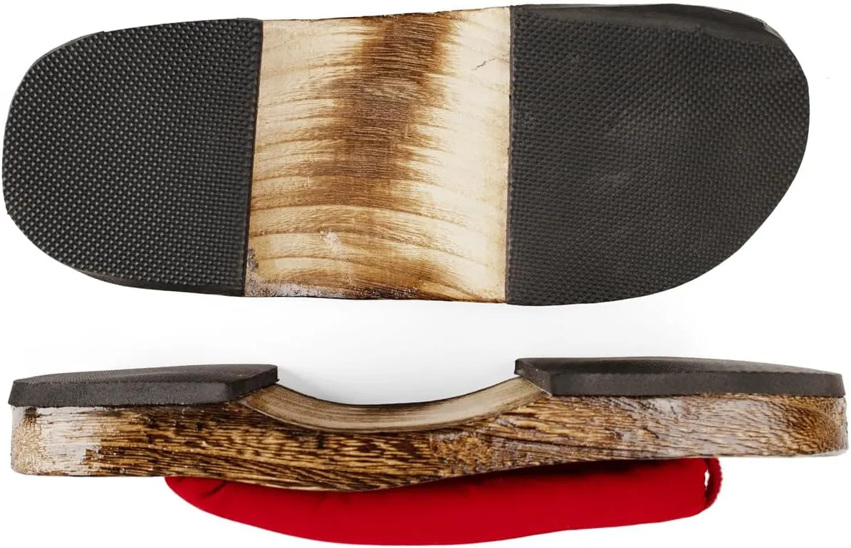 Japanese Wooden Clogs Geta Slippers