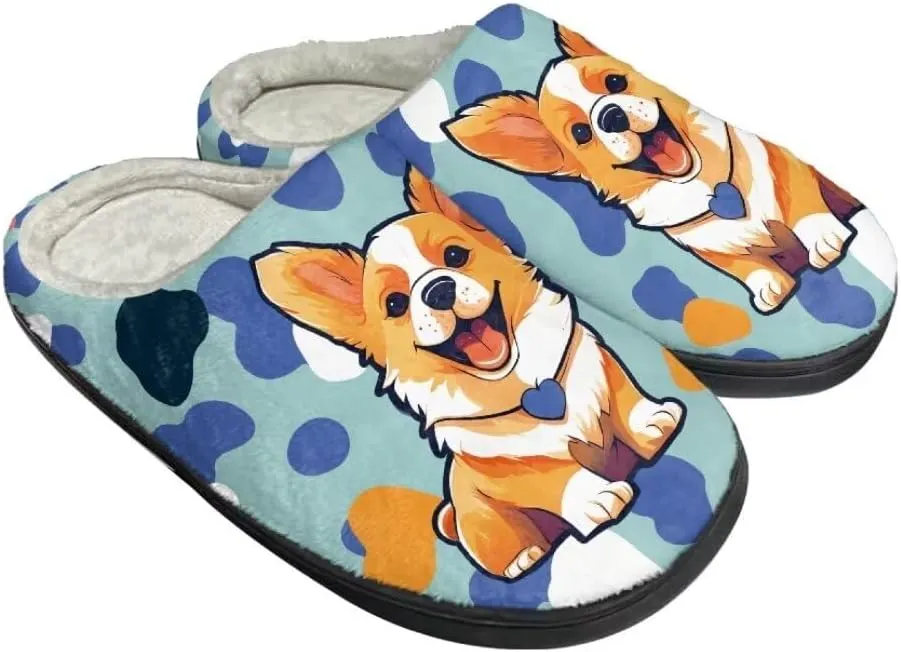 Jeiento Plus Slippers for Women Winter Indoor/Outdoor Non Slip Closed Toe Slipper Memory Foam Bedroom Slipper Fuzzy Winter House Shoes