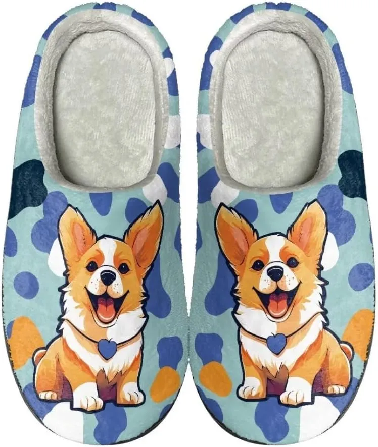 Jeiento Plus Slippers for Women Winter Indoor/Outdoor Non Slip Closed Toe Slipper Memory Foam Bedroom Slipper Fuzzy Winter House Shoes