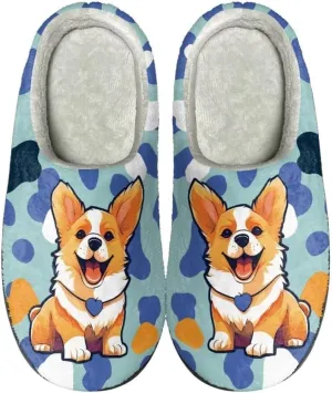 Jeiento Plus Slippers for Women Winter Indoor/Outdoor Non Slip Closed Toe Slipper Memory Foam Bedroom Slipper Fuzzy Winter House Shoes