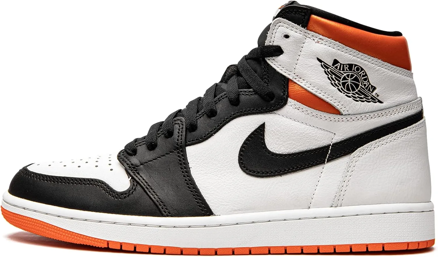 Jordan Mens Air 1 Retro High OG 555088 180 Electro Orange - Size 12.5