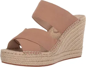 Kenneth Cole New York Women's Espadrille, Wedge Sandal, Sand, 9 M