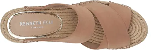 Kenneth Cole New York Women's Espadrille, Wedge Sandal, Sand, 9 M
