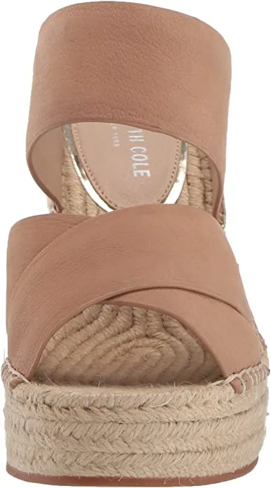 Kenneth Cole New York Women's Espadrille, Wedge Sandal, Sand, 9 M
