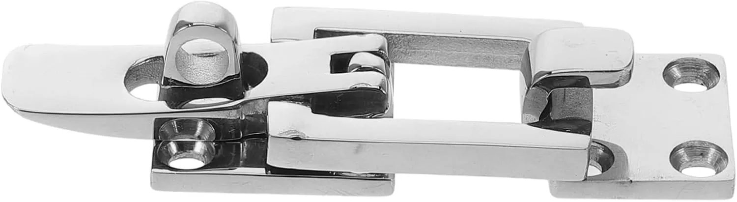 KESYOO Boat Hatch Latch Lockable Rv and Deck Latch for Secure Cabinet and Hatch Use Easy Installation