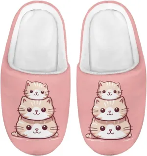 Kid Slippers for Boys Girls Fuzzy Non-slip House Slipper Winter Bedroom Shoes for Little Kids