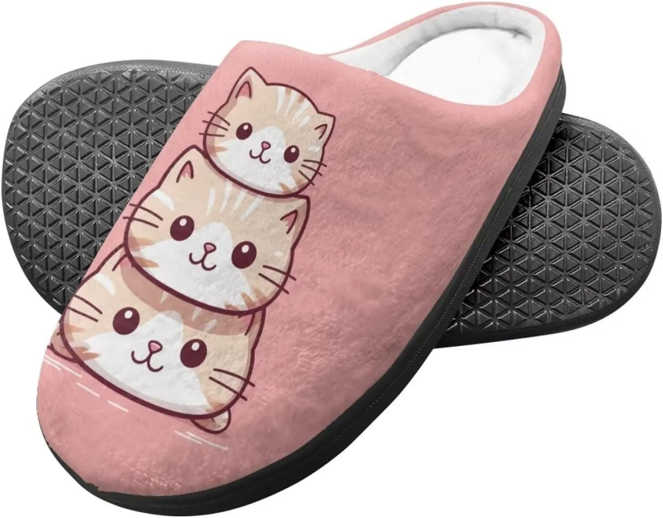 Kid Slippers for Boys Girls Fuzzy Non-slip House Slipper Winter Bedroom Shoes for Little Kids
