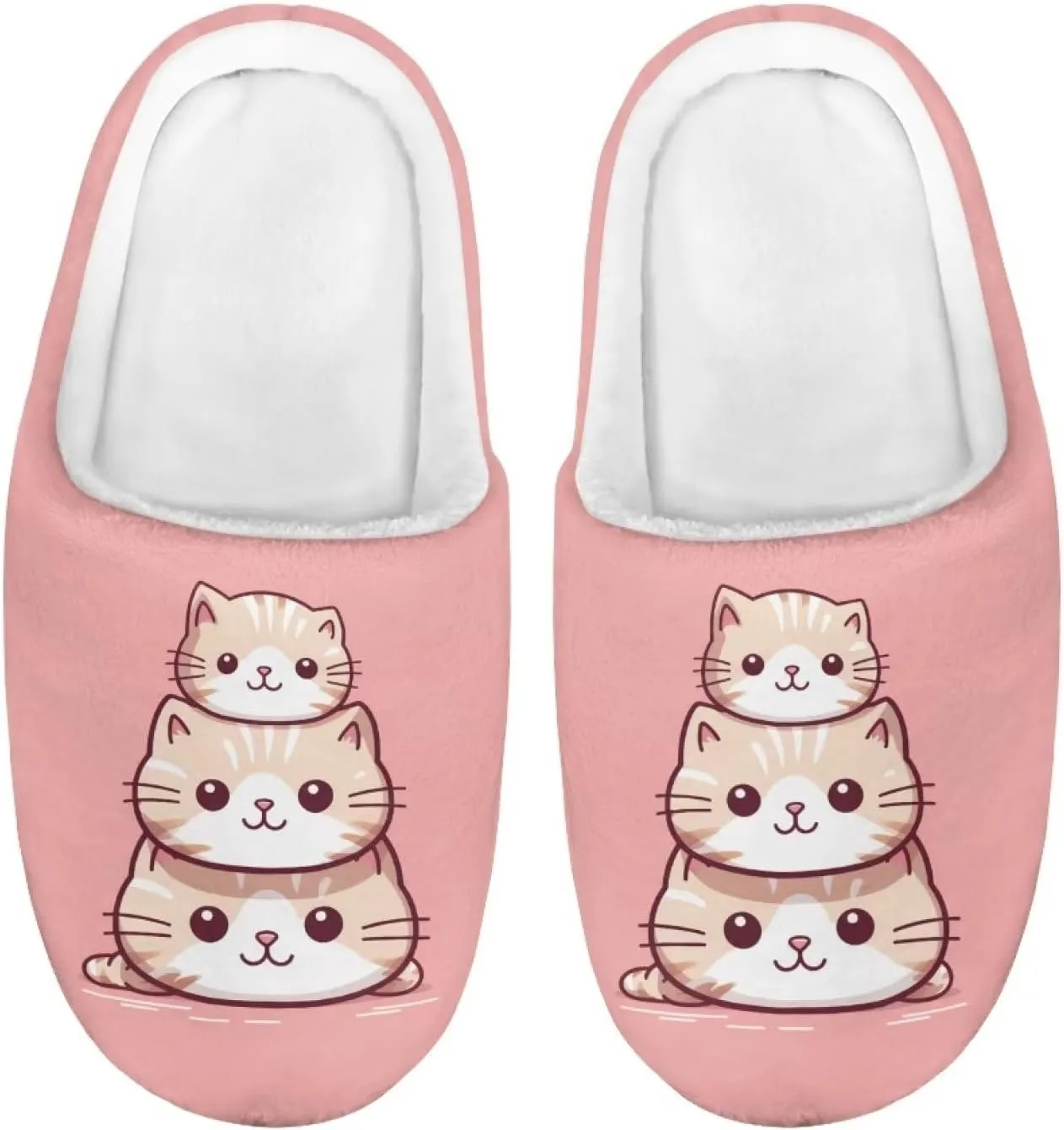 Kid Slippers for Boys Girls Fuzzy Non-slip House Slipper Winter Bedroom Shoes for Little Kids