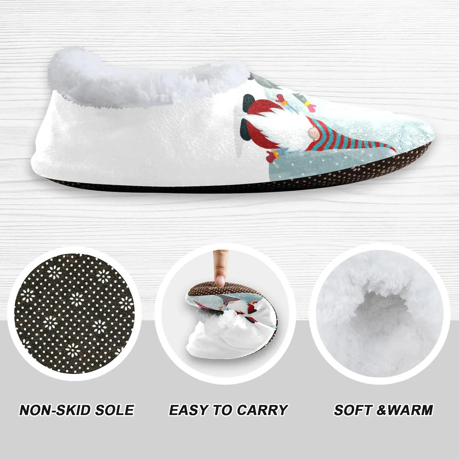 Kids Boys Girls Slippers Soft Memory Foam Indoor Toddler House Slipper Non Slip Spa Travel Household Shoes for Winter Home Bedroom Christmas Dragon Koala Mermaid Bees..
