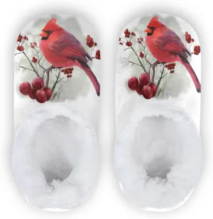 Kids Boys Girls Slippers Soft Memory Foam Indoor Toddler House Slipper Non Slip Spa Travel Household Shoes for Winter Home Bedroom Christmas Halloween Cow Car Duck Leopard..