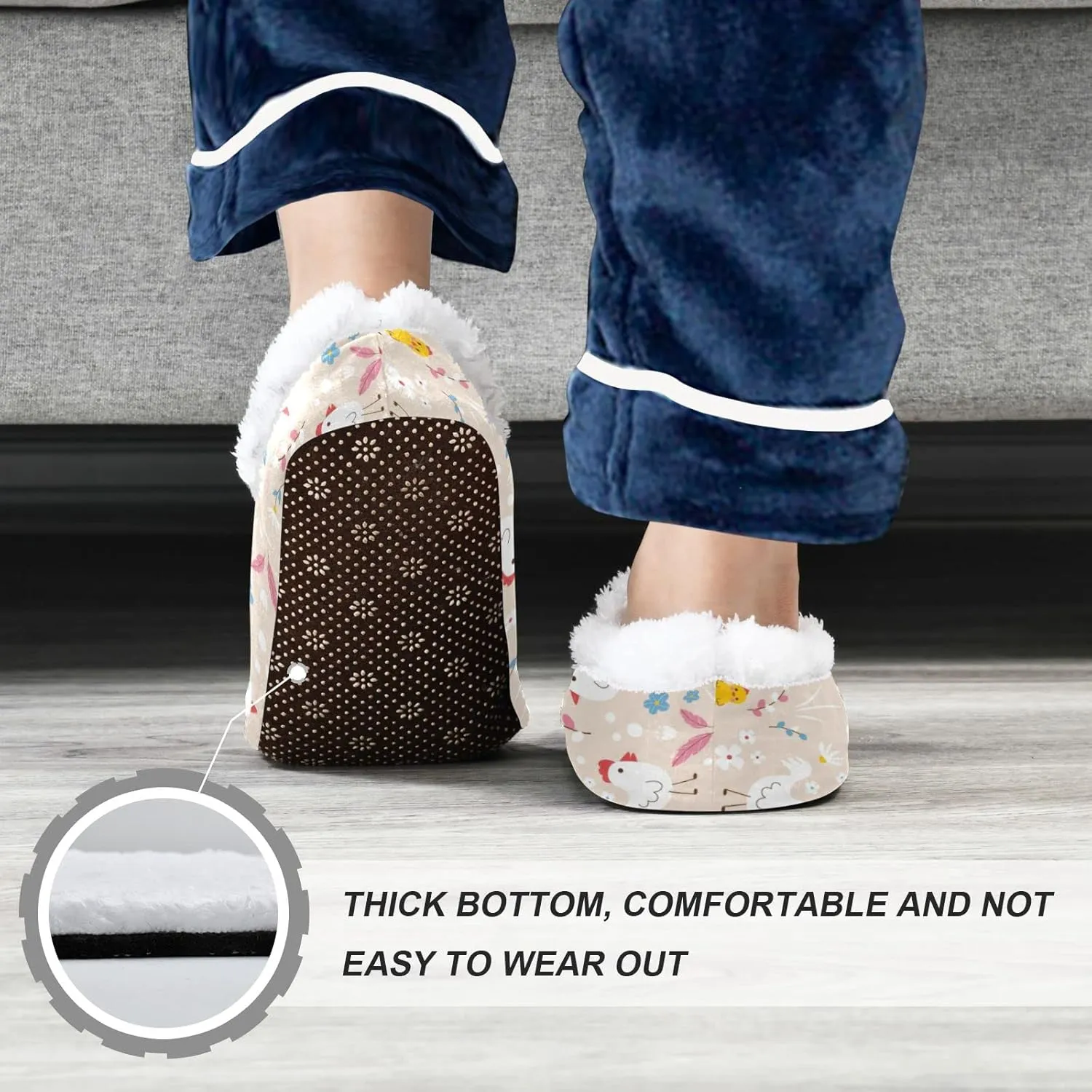 Kid's Boy's Girl's Winter Slippers Spa Travel House Home Slipper Shoes Warm Soft Memory Foam Slipper Non Slip for Guest Living Room Bedroom Slippers