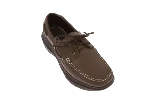 kybun Men's Montreux Tobacco Boat Shoe