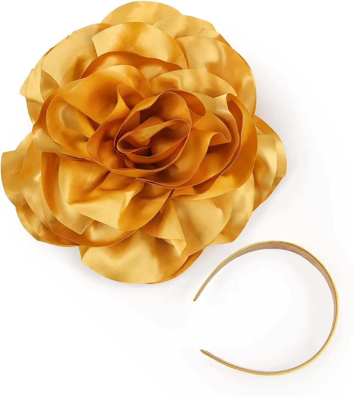 LATIMOON Flower Fascinator for Women Tea Party Derby Hat Cocktail Wedding Bridal Fascinators Headband for Women