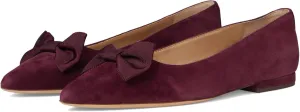 Lauren Ralph Lauren Women's Londyn Bow-Trim Suede Ballet Flat
