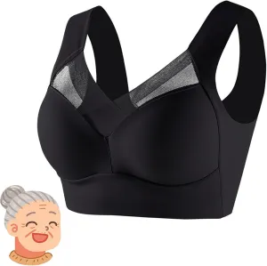 LELEBEAR Ever So Cute Bra for Seniors, Eversocute Bra, Wirefree Comfortable Padded Lift Push Up Bra