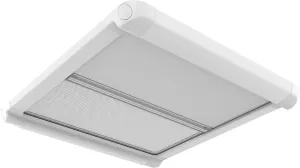 Lewmar Eclipse Boat Hatch Roller Shade Screen - Size 60, 100% Blackout Solar, Adjustable Tensioning, UV-Stable, Durable Mesh Flyscreen, Magnetic Connectors