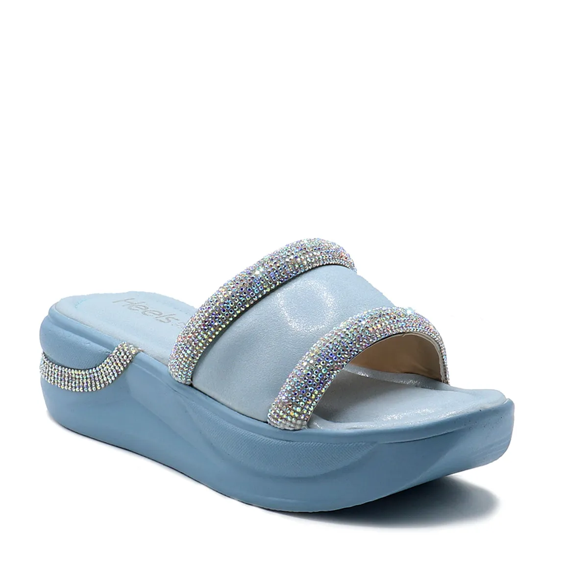 Light Blue Fancy Slipper L00760016