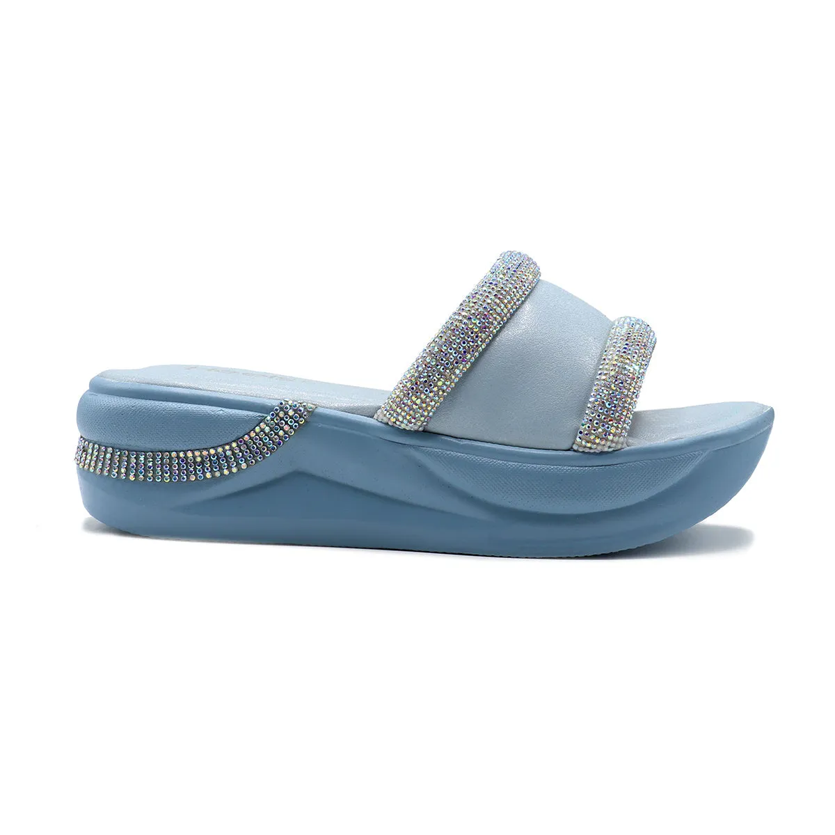 Light Blue Fancy Slipper L00760016