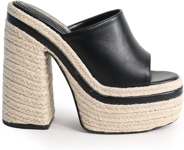 Liliana Footwear Womens Platform Sandals, DEXIE-1