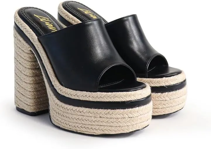 Liliana Footwear Womens Platform Sandals, DEXIE-1