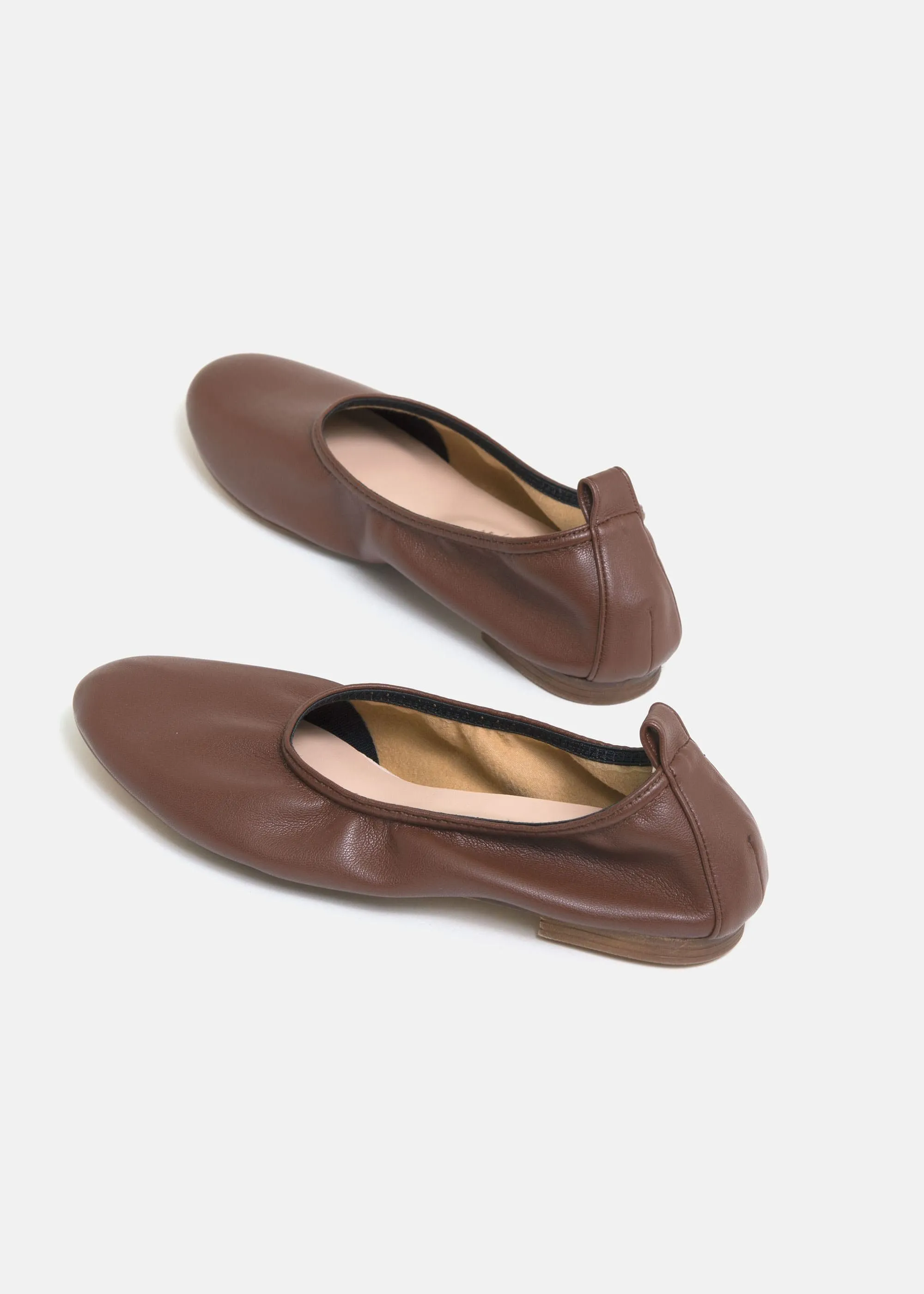 Limited special price 1,990 yen: Soft Ballet Shoes (1177) Brown
