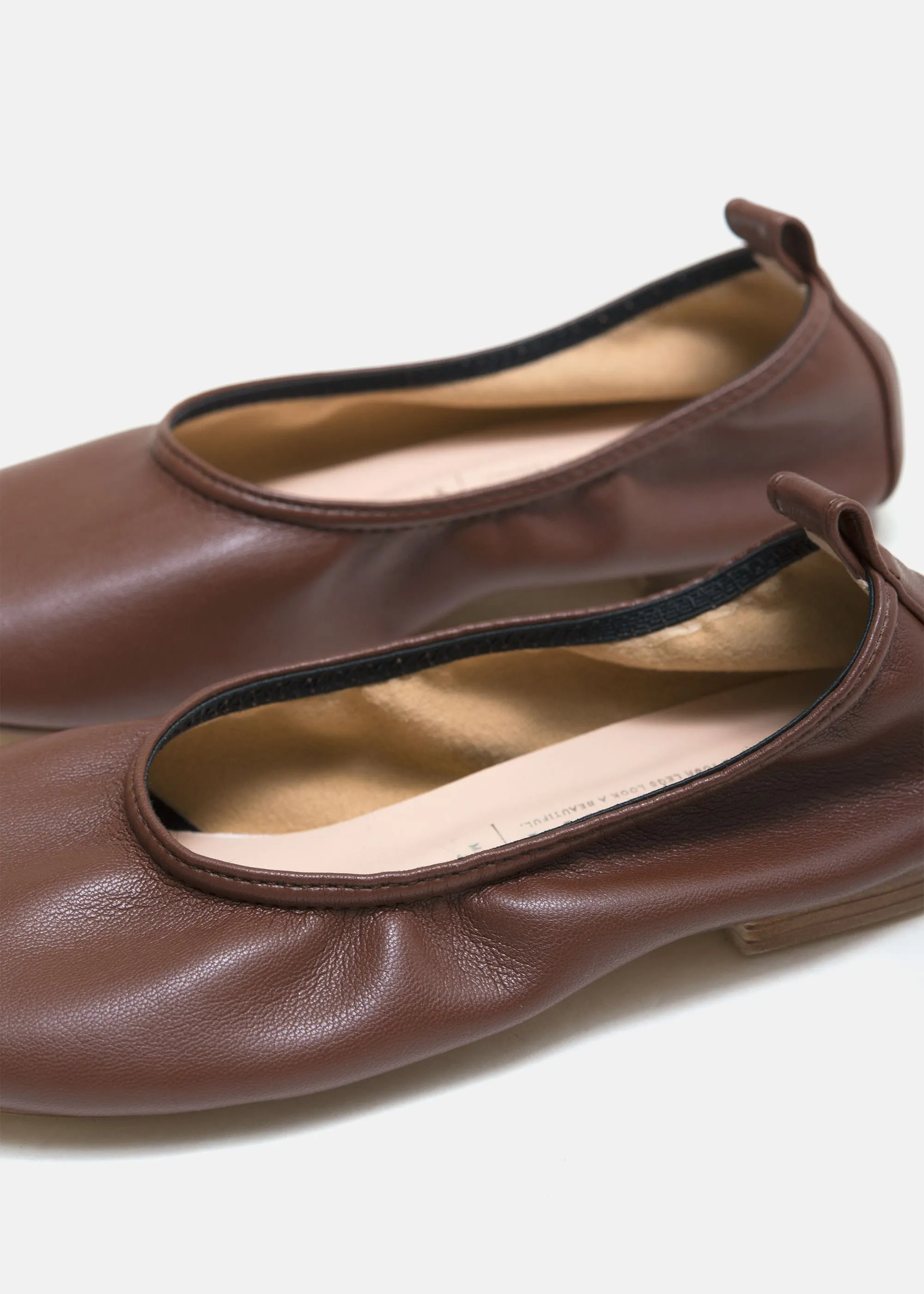 Limited special price 1,990 yen: Soft Ballet Shoes (1177) Brown