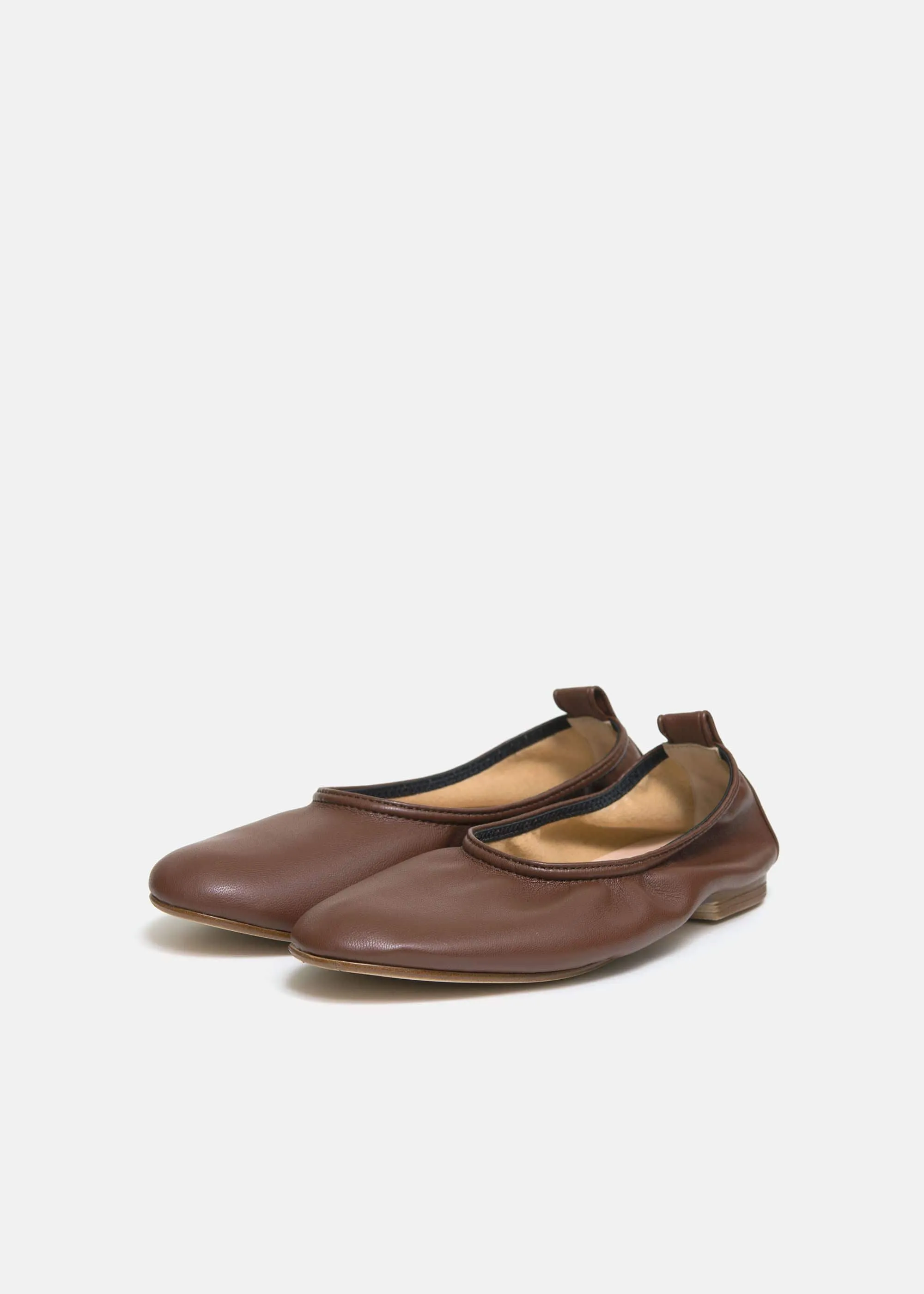 Limited special price 1,990 yen: Soft Ballet Shoes (1177) Brown