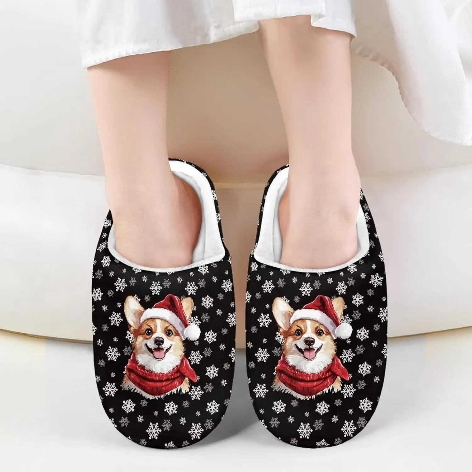 Lotusorchid Kid Bedroom Slipper Memory Foam House Slipper for Girls, Non Slip House Shoes for Boys Warm Cozy Sleep Slipper Home Slipper Indoor Outdoor