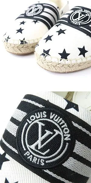 LOUIS VUITTON loafers Espadrille Navy M