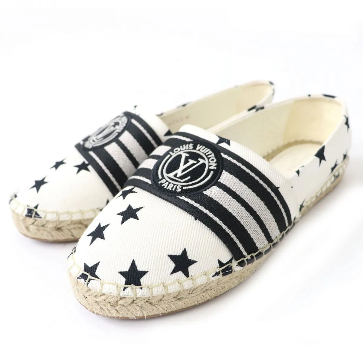 LOUIS VUITTON loafers Espadrille Navy M