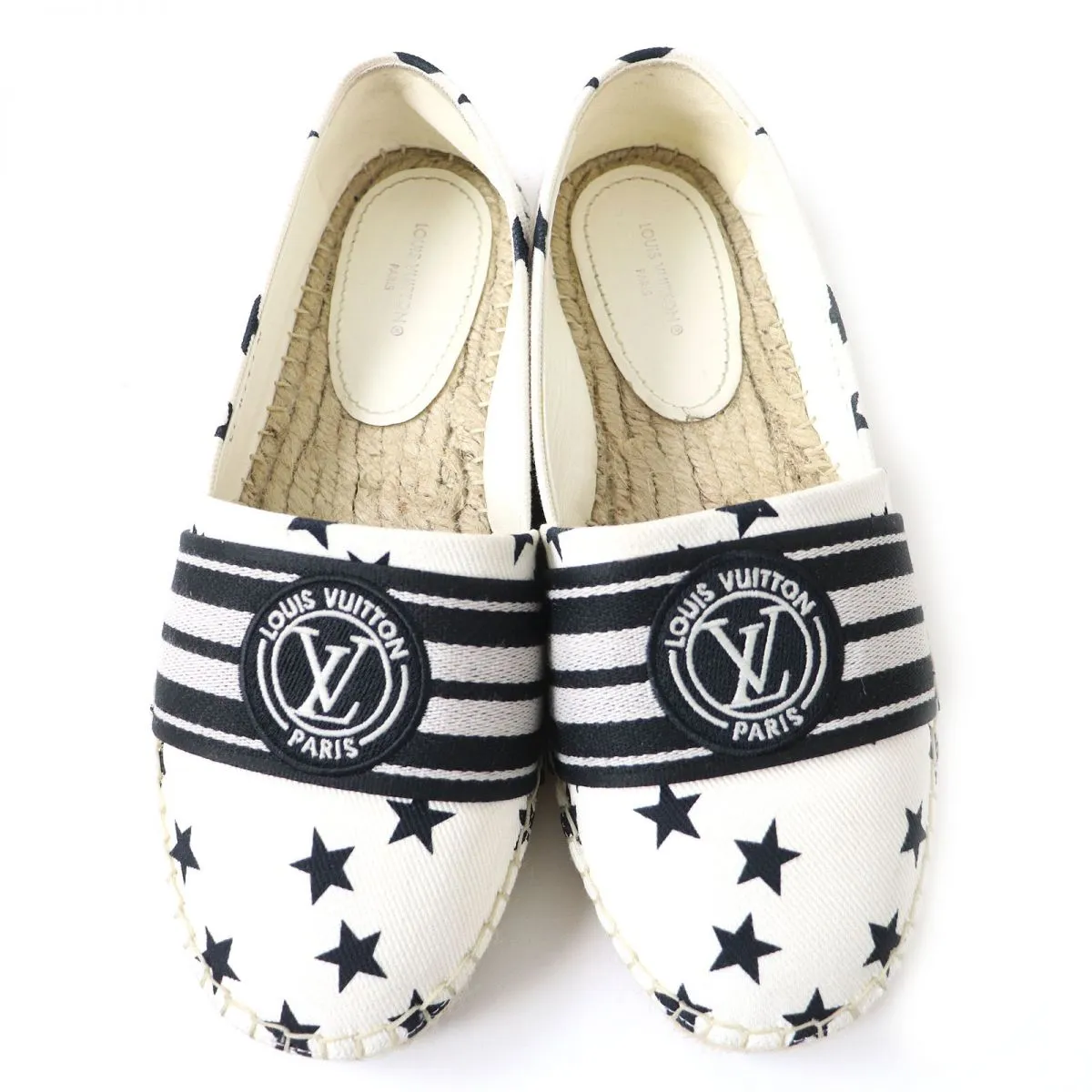 LOUIS VUITTON loafers Espadrille Navy M