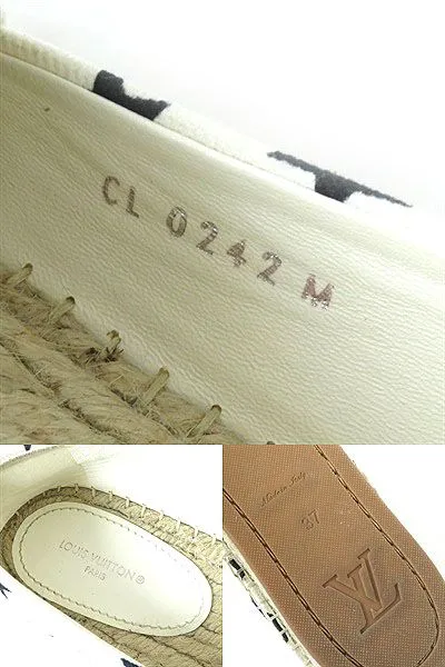 LOUIS VUITTON loafers Espadrille Navy M