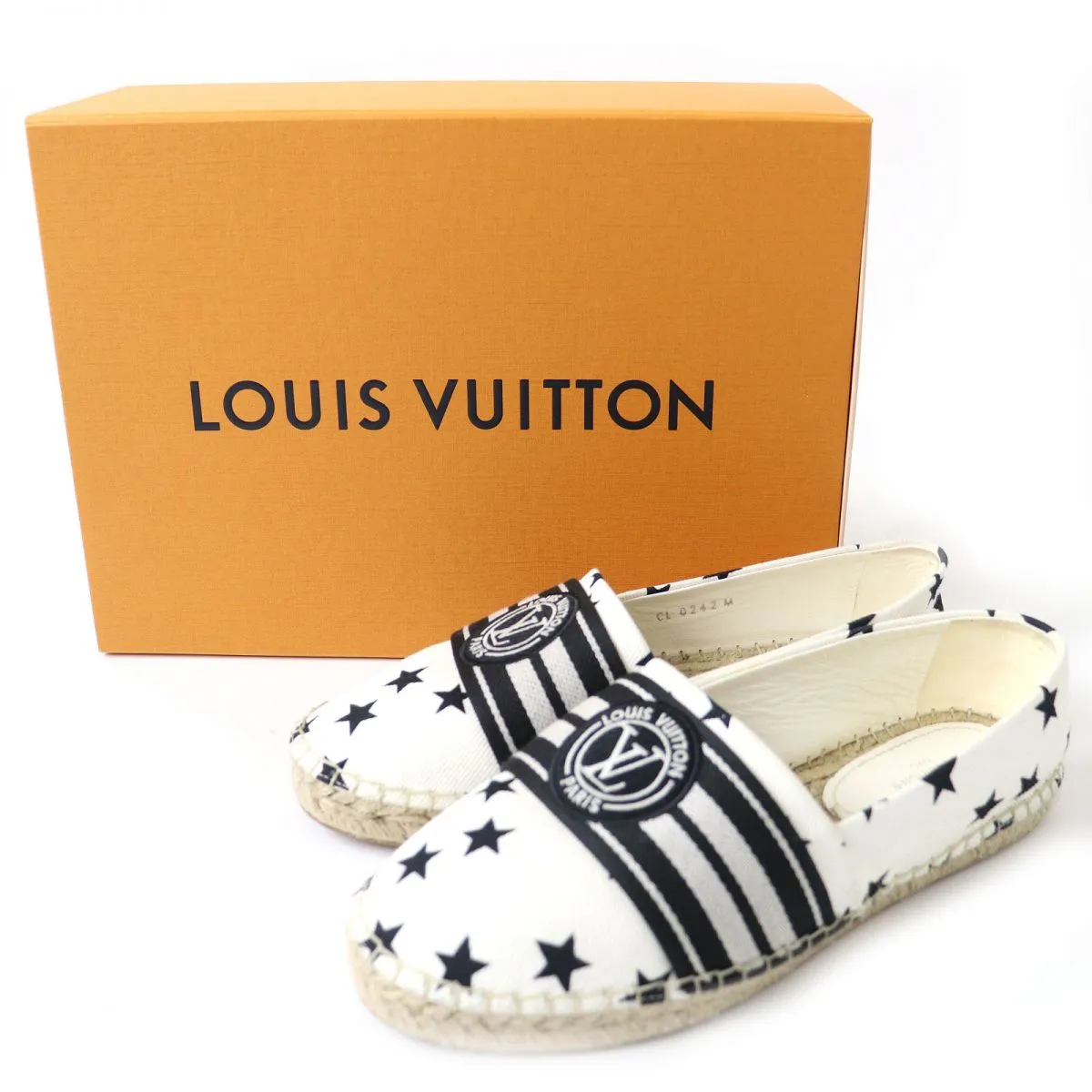 LOUIS VUITTON loafers Espadrille Navy M