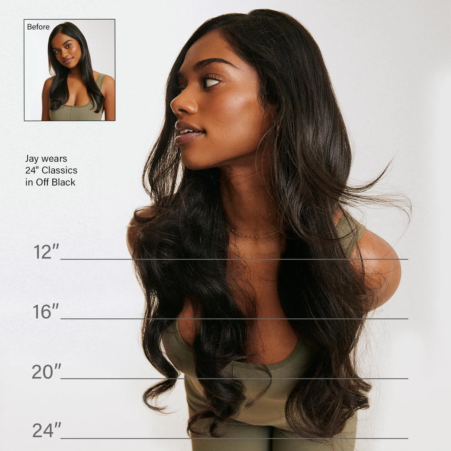 Luxy 100% Remy Human Hair - Seamless Clip-In Hair Extensions - Multi-Dimensional Color for Natural Blending, Adds Volume & Length 180 grams 20" Beige Blonde Balayage