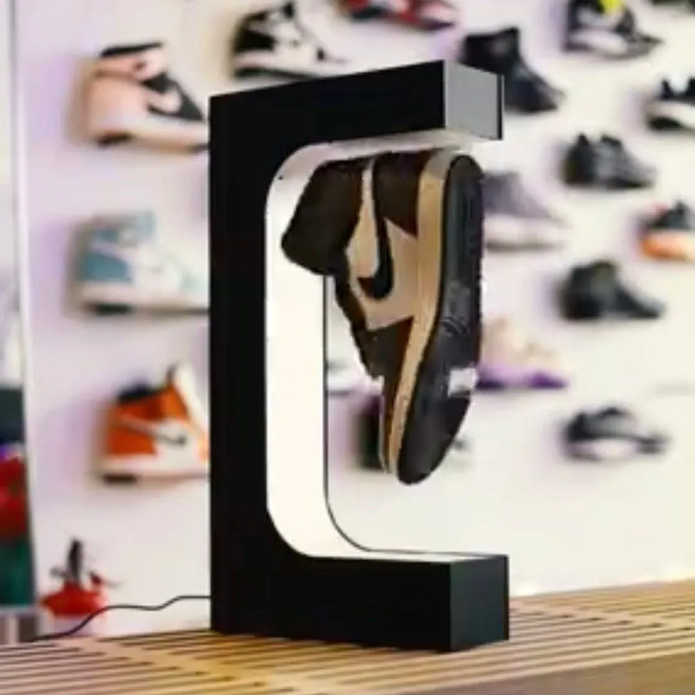 Magnetic Levitation Shoe Display