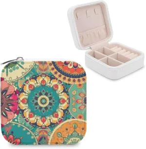 Makeup Mirror, Round Flower Printed Makeup Mirror,portable Makeup Mirror,durable Makeup Mirror,office Makeup Mirror