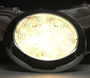 Marine Boat Bright 3.7" D Round Ceiling Light Water Dust Proof Samsung LED Bulbs