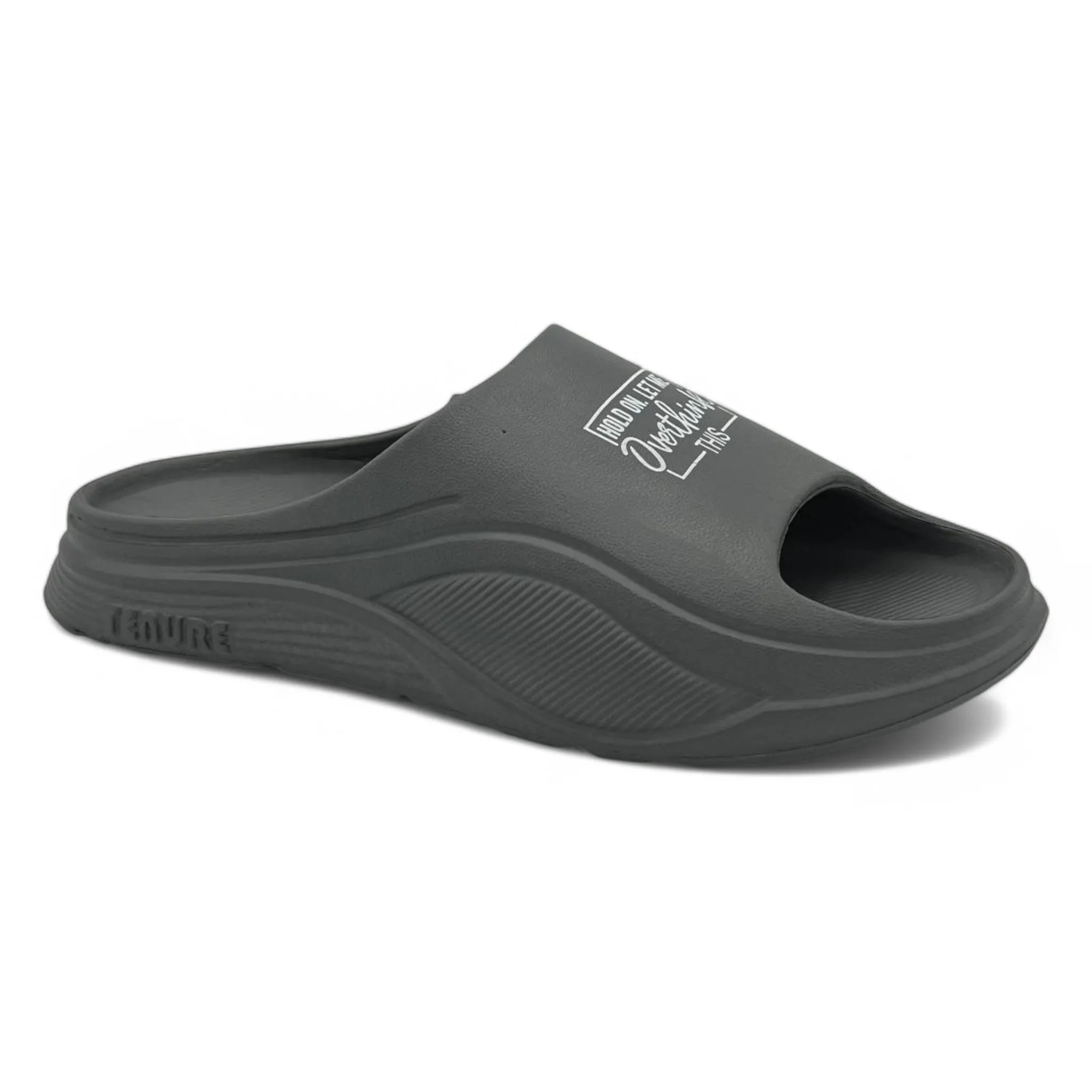 Men grey slipper