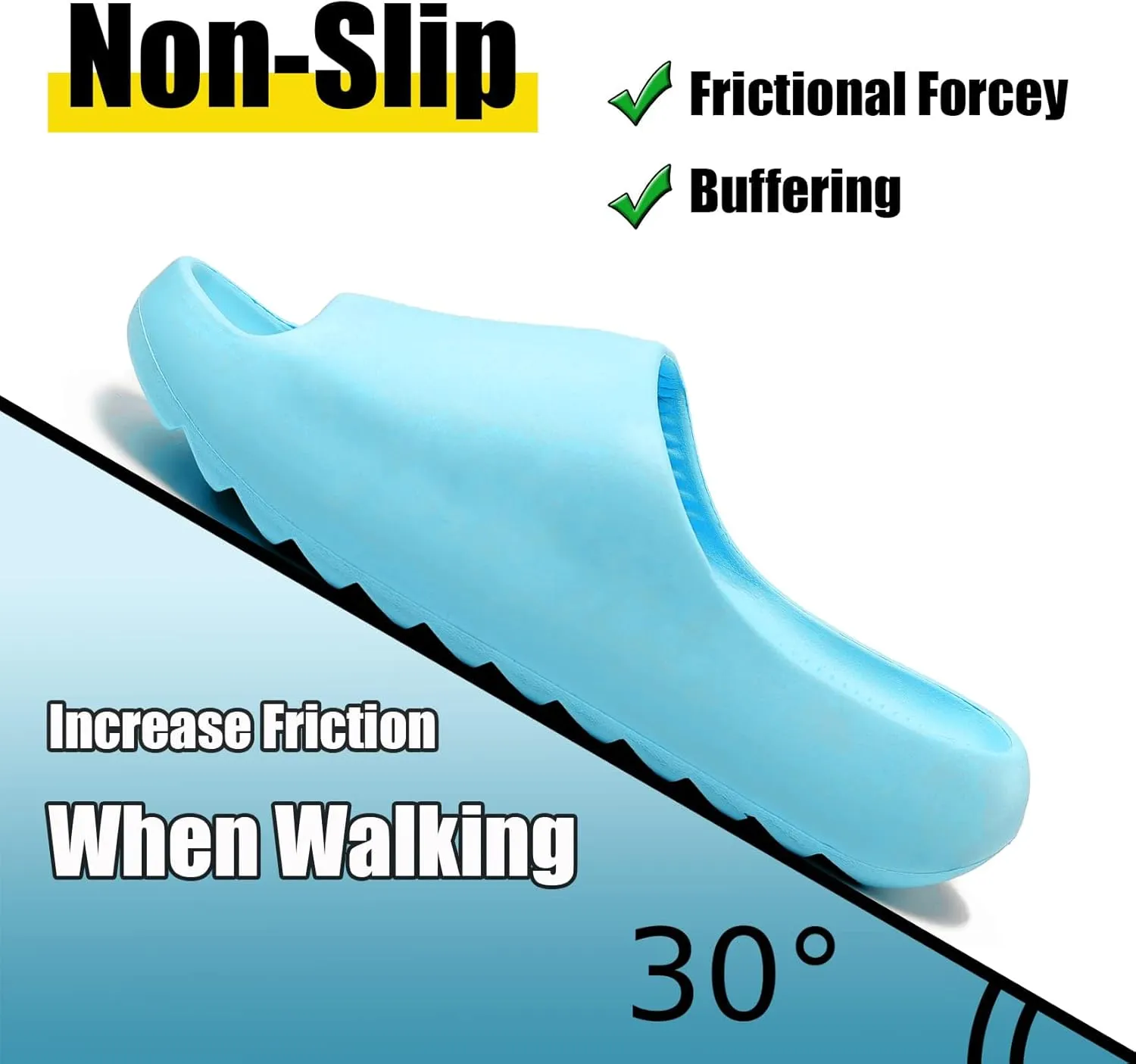 Men Women Cloud Cushion Slides EVA Pillow Slippers Cute Cartoon Print Non-Slip Shower Sandals Open Toe for Bathroom House Spa Gym Home Soft Comfy Shoes
