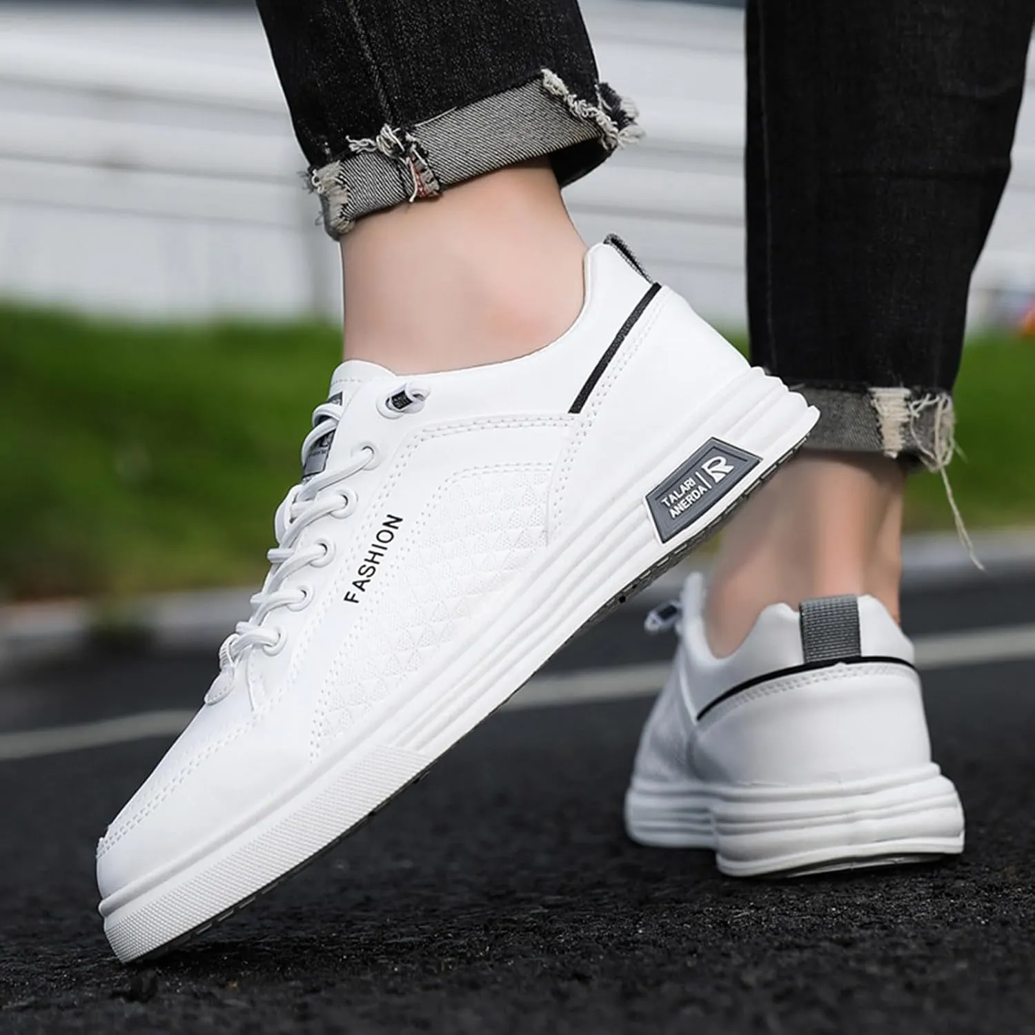 Men's Arch Support Insole Shoes Breathable and Light Outdoor Comfy Walking Shoe Business Casual Versatile Shoes