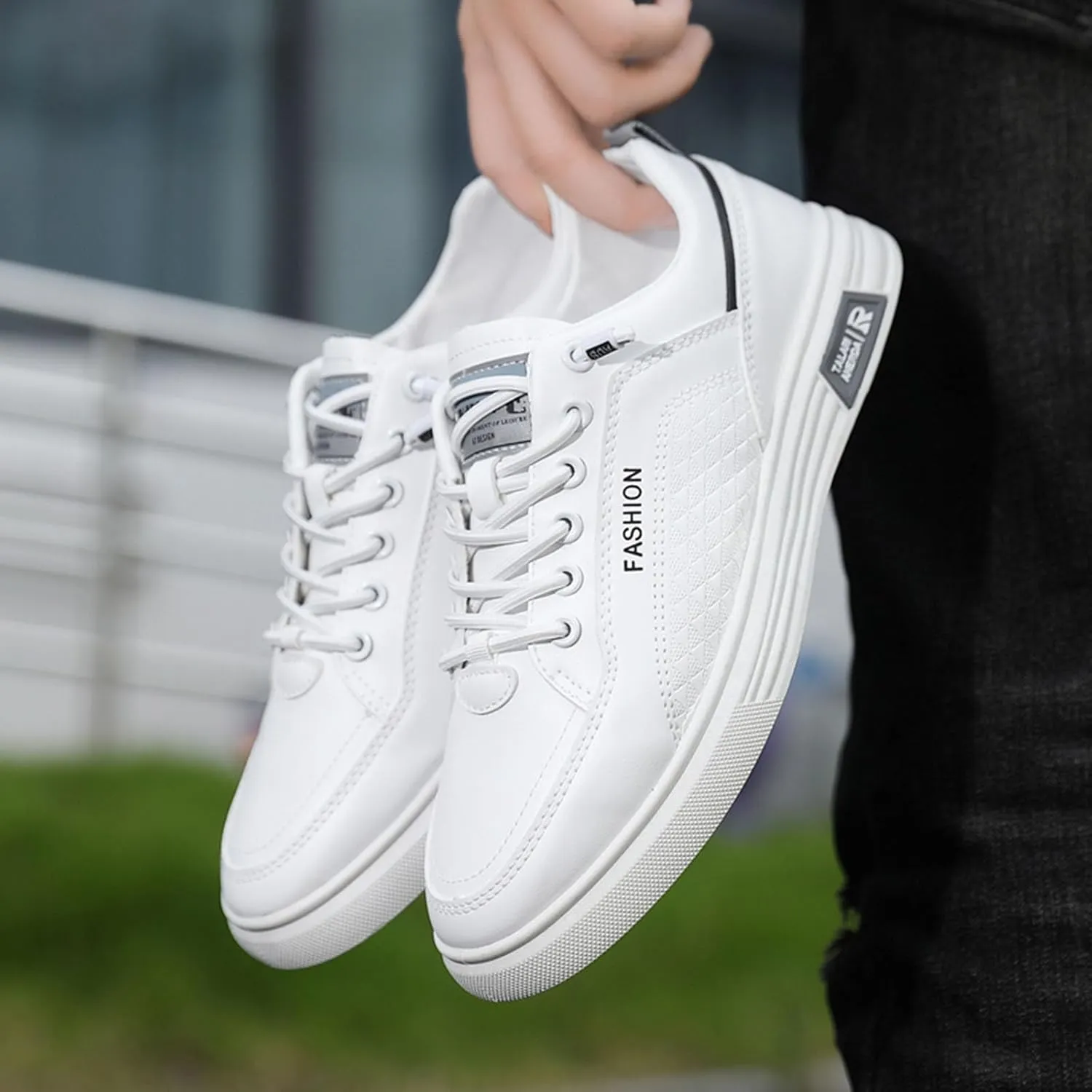 Men's Arch Support Insole Shoes Breathable and Light Outdoor Comfy Walking Shoe Business Casual Versatile Shoes