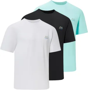 Men’s UPF 50  Short Sleeve Shirt Permanent UV Sun Protection Performance Hiking Fishing T-Shirts