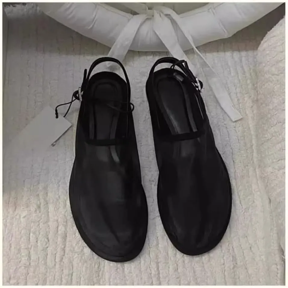 Mesh Ballet Flats Shoes for Women Buckle Strap Mary Jane Flats