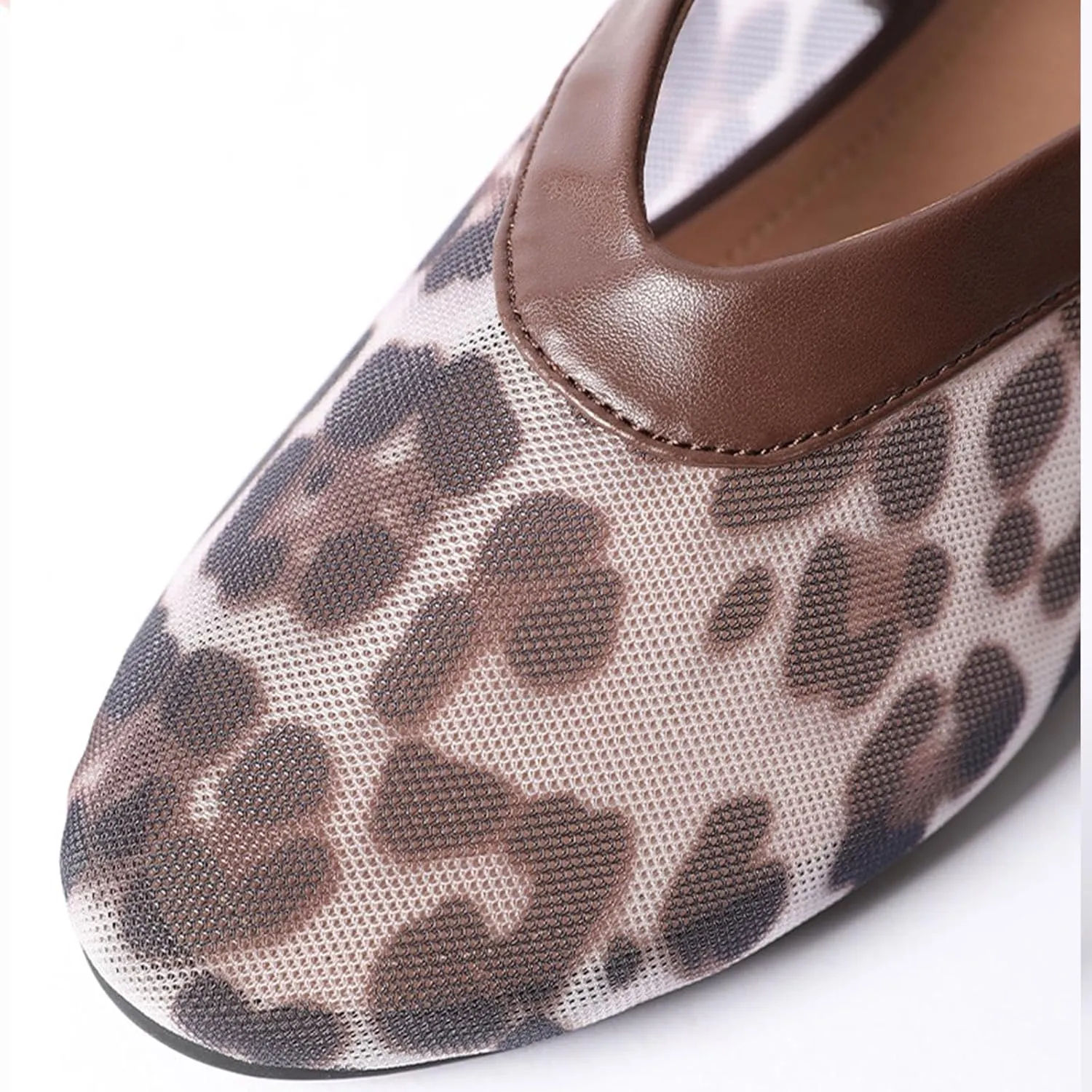 Mesh Mary Jane Flats for Women Ballet Mesh Embroidery Flats Rhinestone Flat Shoes Buckle Ballerina Flats Dressy Comfortable Black Flats