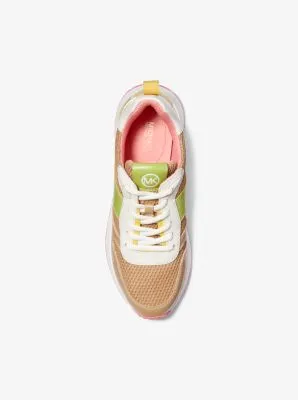 Michael Kors Espadrille Dev with color blocks Size 8