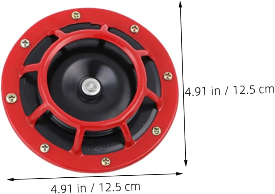 Mikinona Truck Horns 2pcs Car Horns 12v for Motorcycles Loud Waterproof Easy Installation