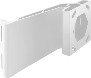 Minn Kota Raptor Jack Plate Adapter Bracket - Starboard, 5" Setback, 4" Rise, White