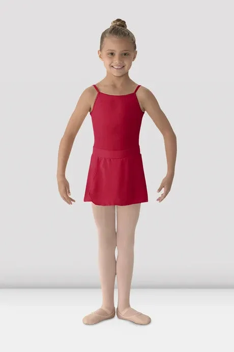Mirella: Children's Solid Color Pull-On Skirt (#MS12CH)