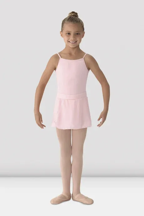 Mirella: Children's Solid Color Pull-On Skirt (#MS12CH)