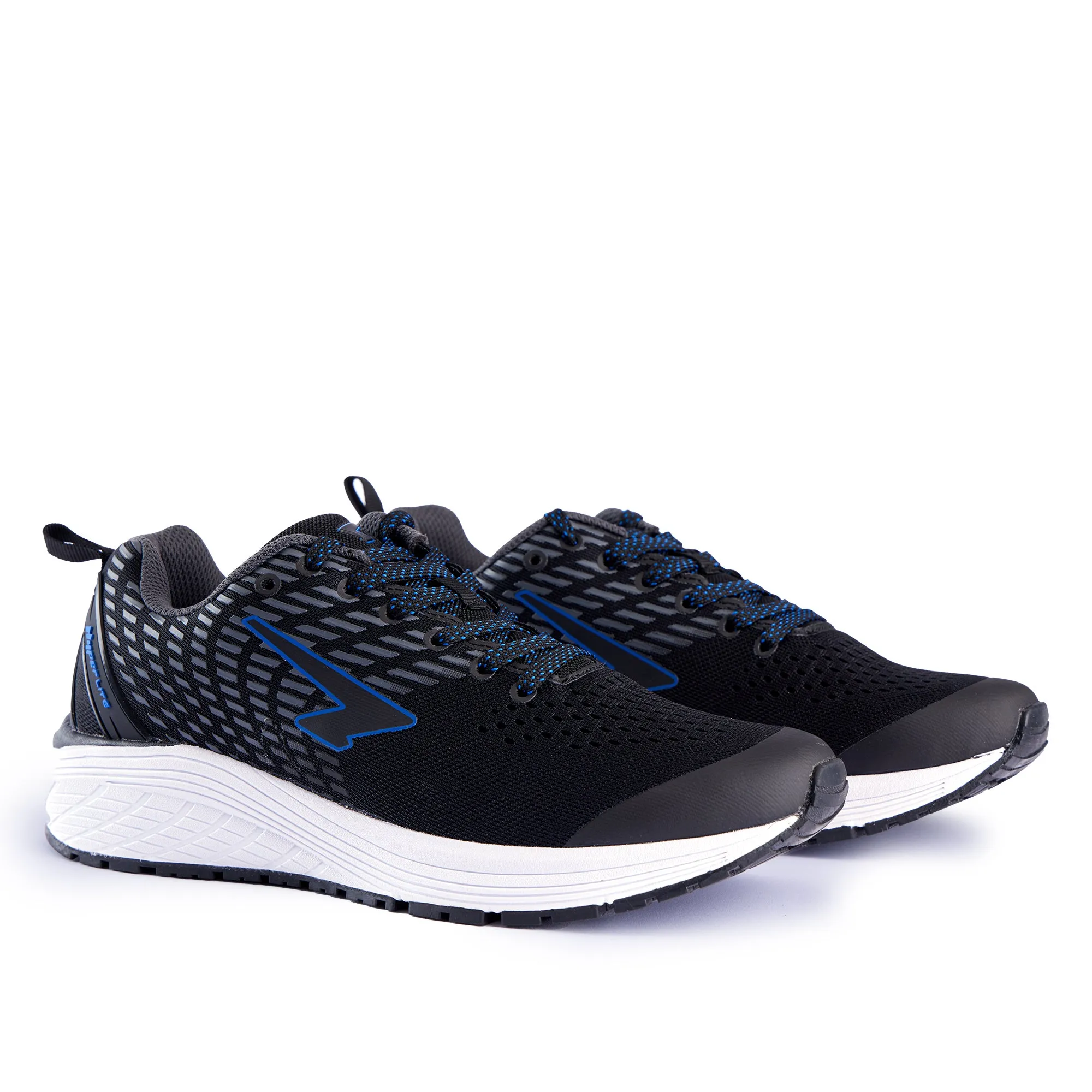 Monsoon Mens Lace Up Runner Black/Royal